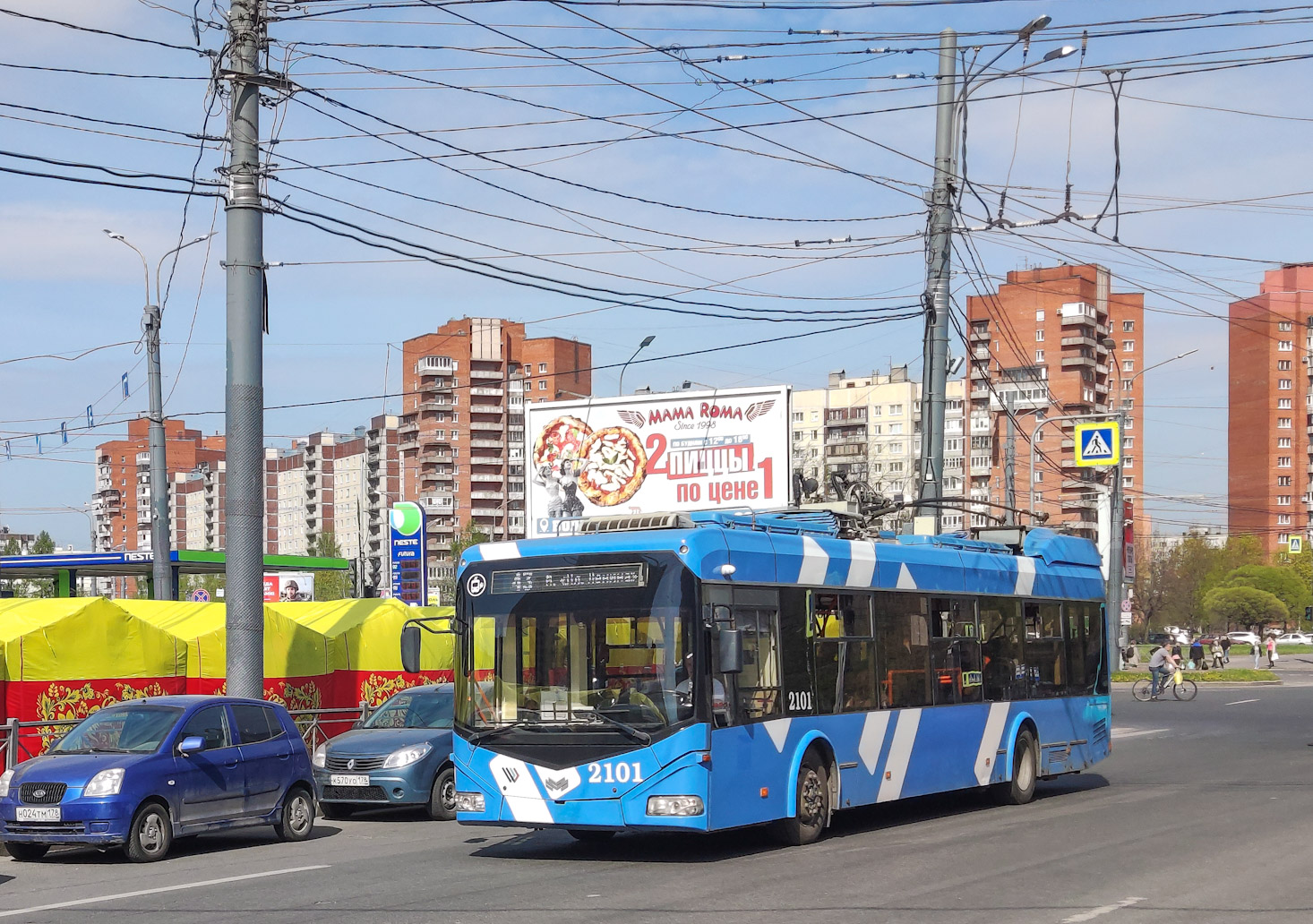 Санкт-Петербург, БКМ 32100D № 2101