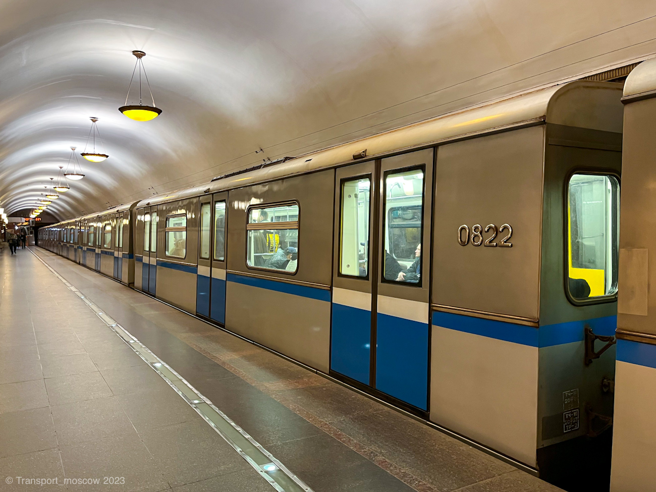 Москва, 81-741.4 «Русич» № 0822