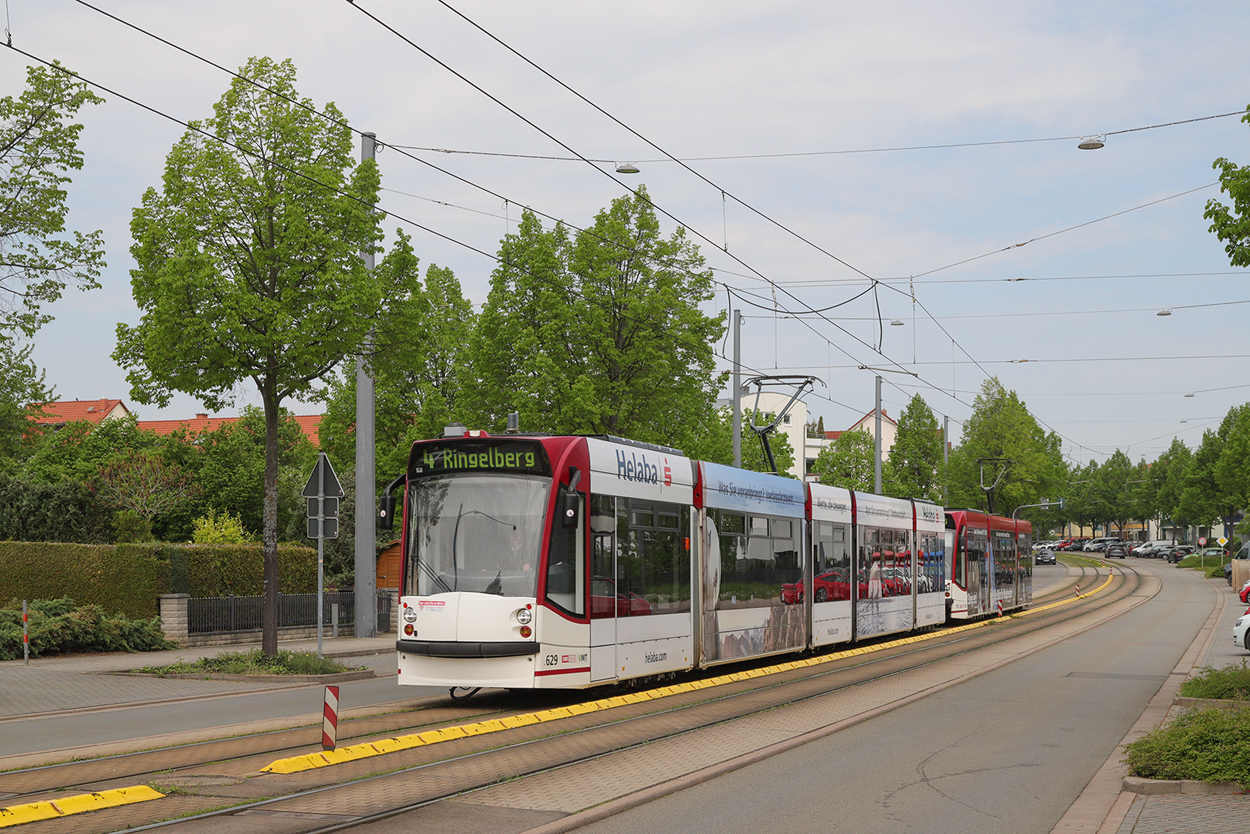 Эрфурт, Siemens Combino Advanced № 629