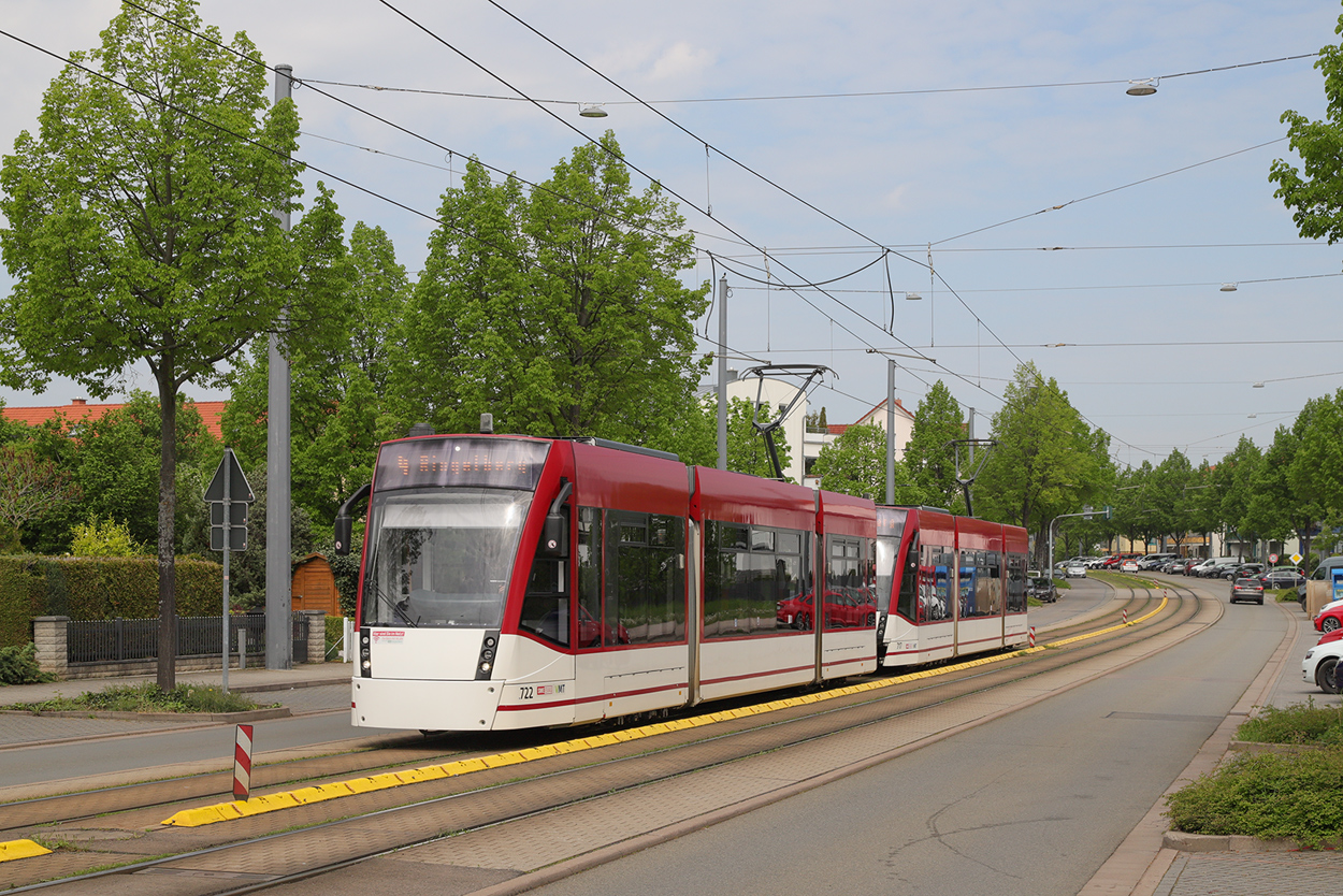 Erfurt, Siemens Combino Classic Nr. 722