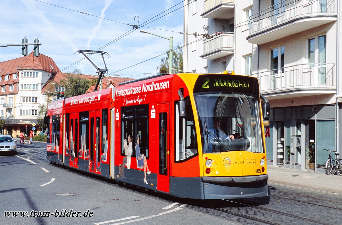 Нордхаузен, Siemens Combino Advanced № 105