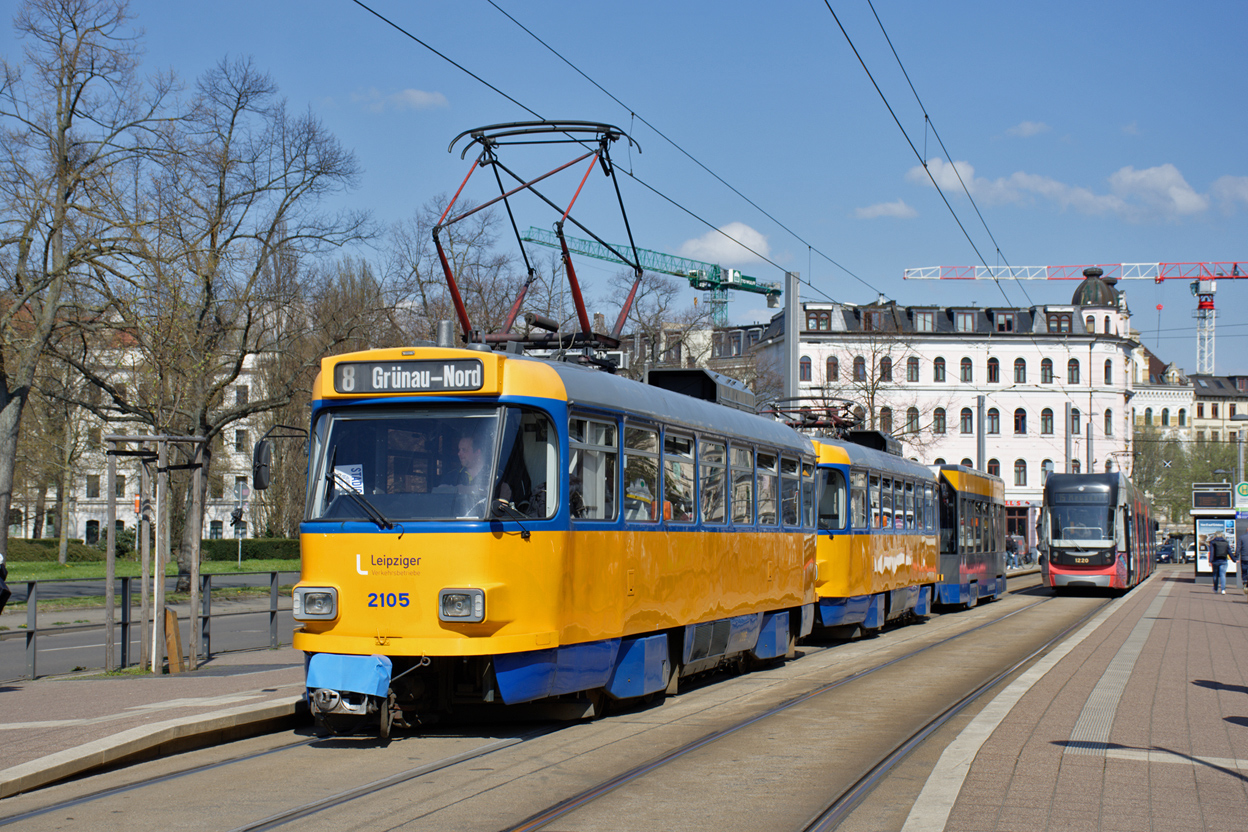 Лейпциг, Tatra T4D-M1 № 2105