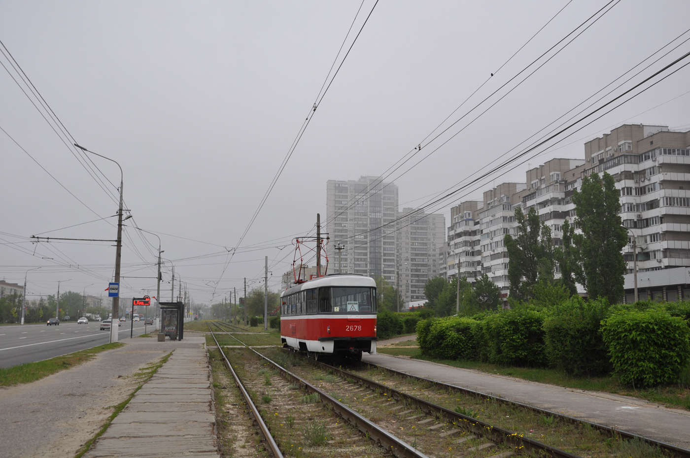 Волгоград, Tatra T3SU (двухдверная) № 2678