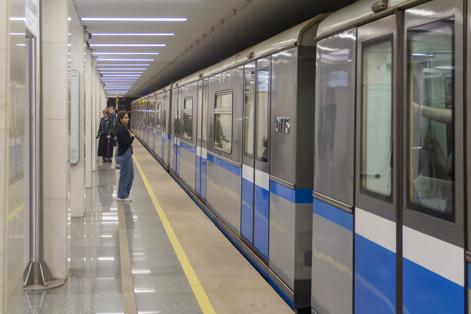 Москва, 81-741.4 «Русич» № 0775; Москва — Выставка подвижного состава и Парад поездов к 88-летию Московского метрополитена 13 — 16 мая 2023