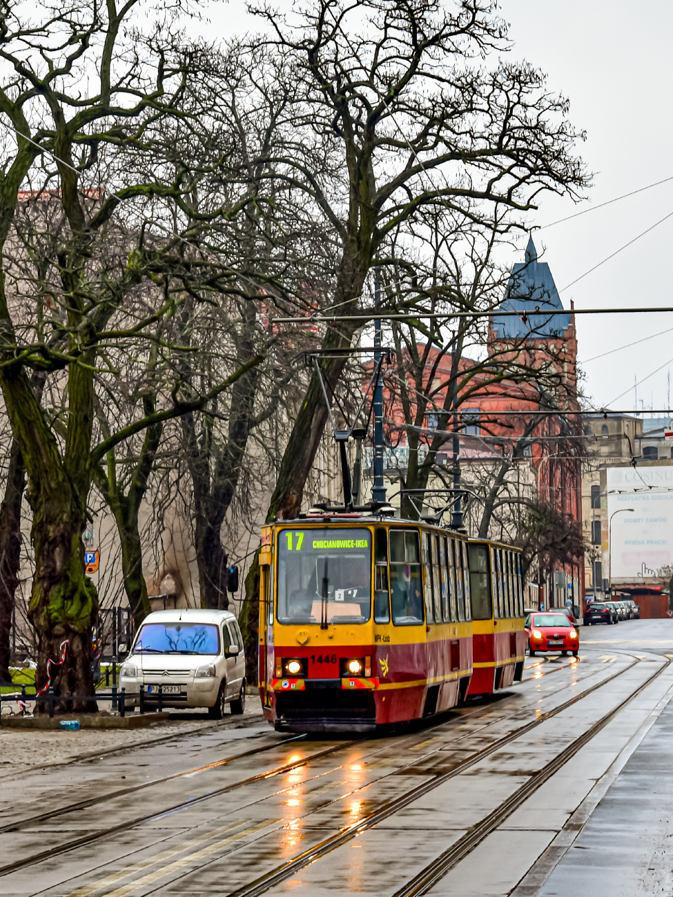 Лодзь, Konstal 805Na № 1446