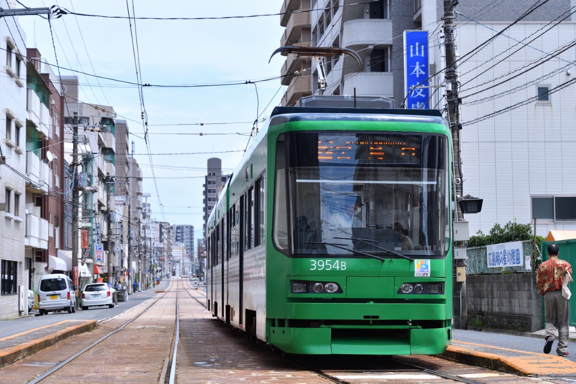 Хиросима, Green Liner Hiroshima series 3950 № 3954