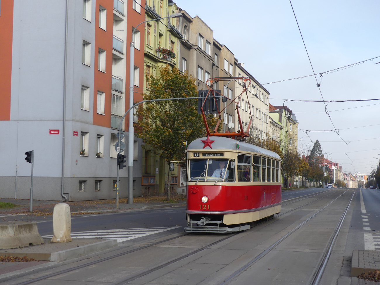 Пльзень, Tatra T1 № 121