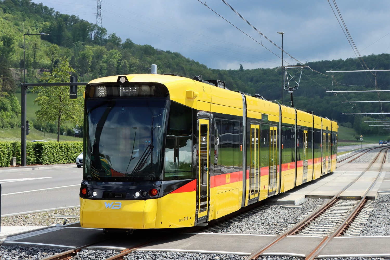 Базель, Stadler Tramlink № 110