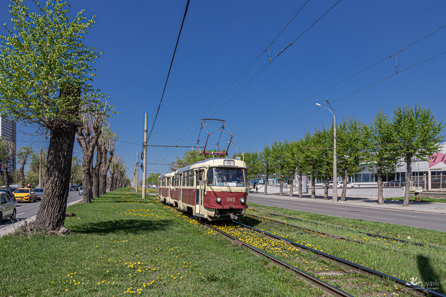Екатеринбург, Tatra T3SU (двухдверная) № 065 Екатеринбург, Tatra T3SU (двухдверная) № 065