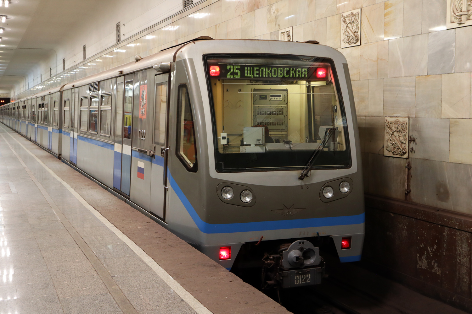 Москва, 81-740.1 «Русич» № 0122