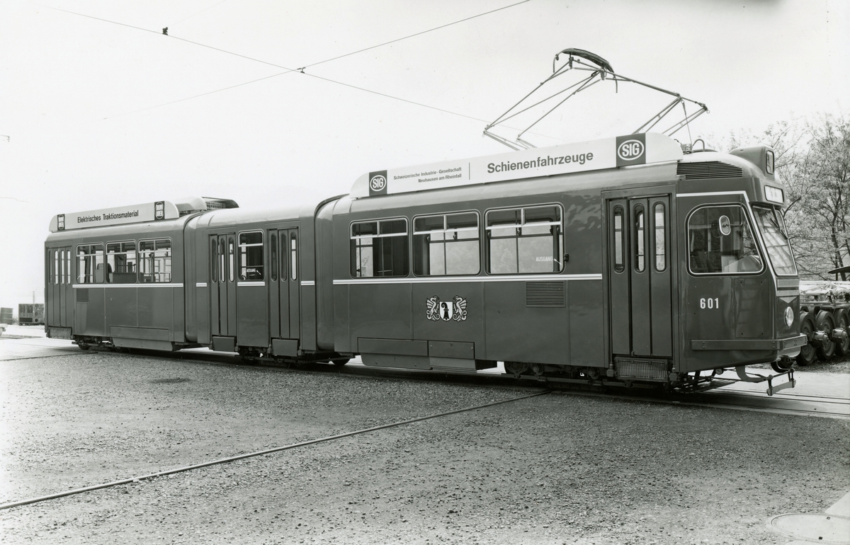 Базель, SIG/BBC Be 6/6 № 601