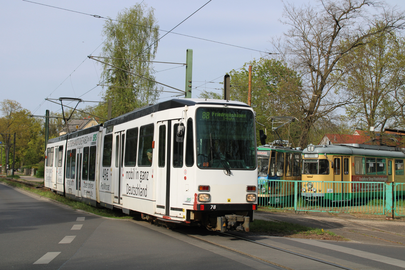 Шёнайхе – Рюдерсдорф, Duewag M6C-NF № 78