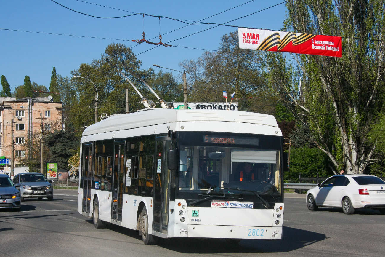 Крымский троллейбус, Тролза-5265.03 «Мегаполис» № 2802