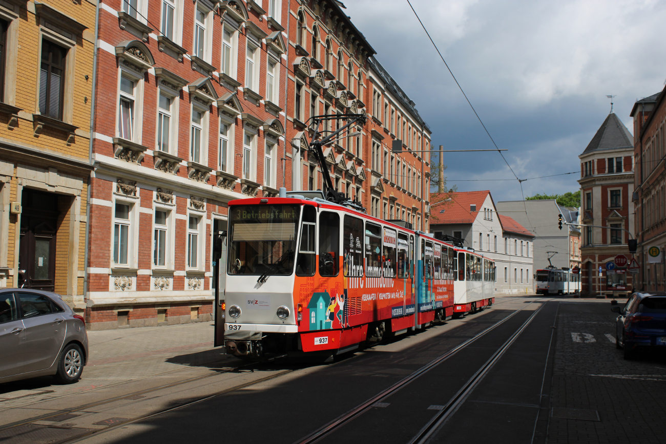 Цвиккау, Tatra KT4DMC № 937