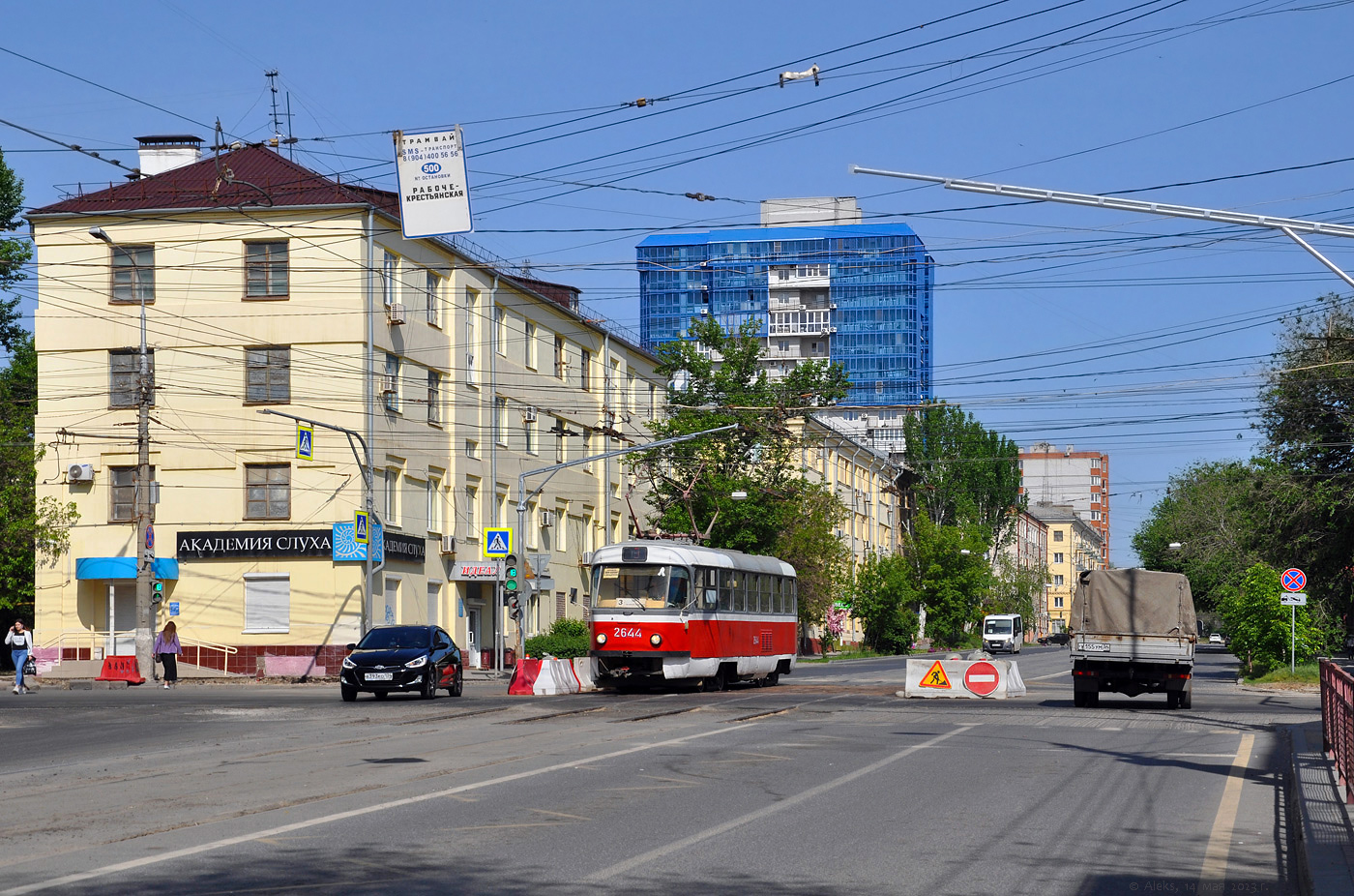 Волгоград, Tatra T3SU (двухдверная) № 2644