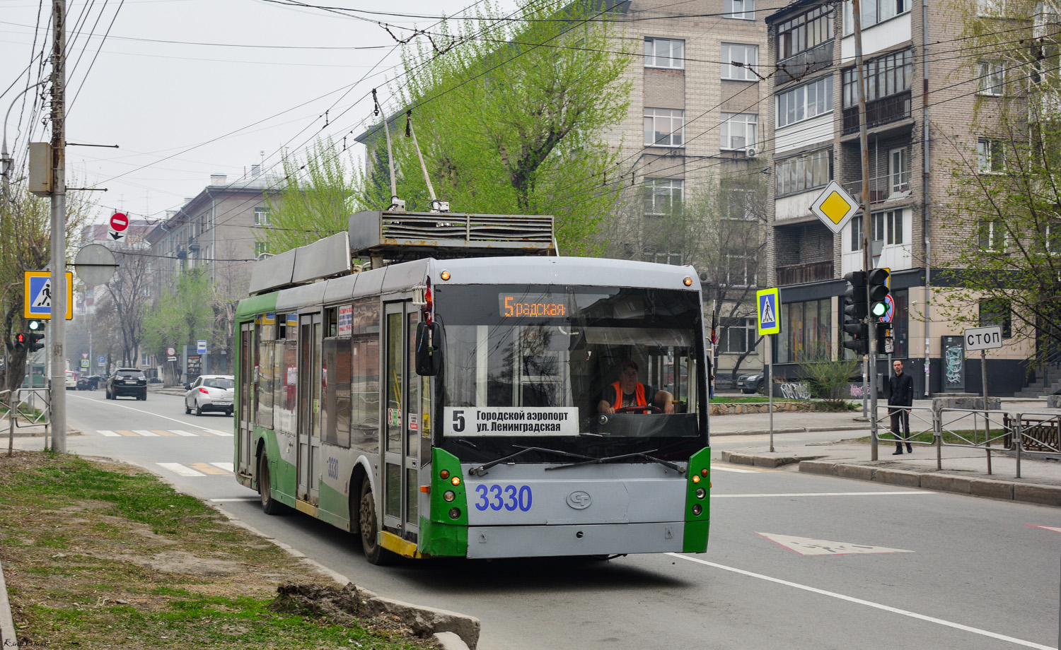 Новосибирск, Тролза-СТ-5265А № 3330