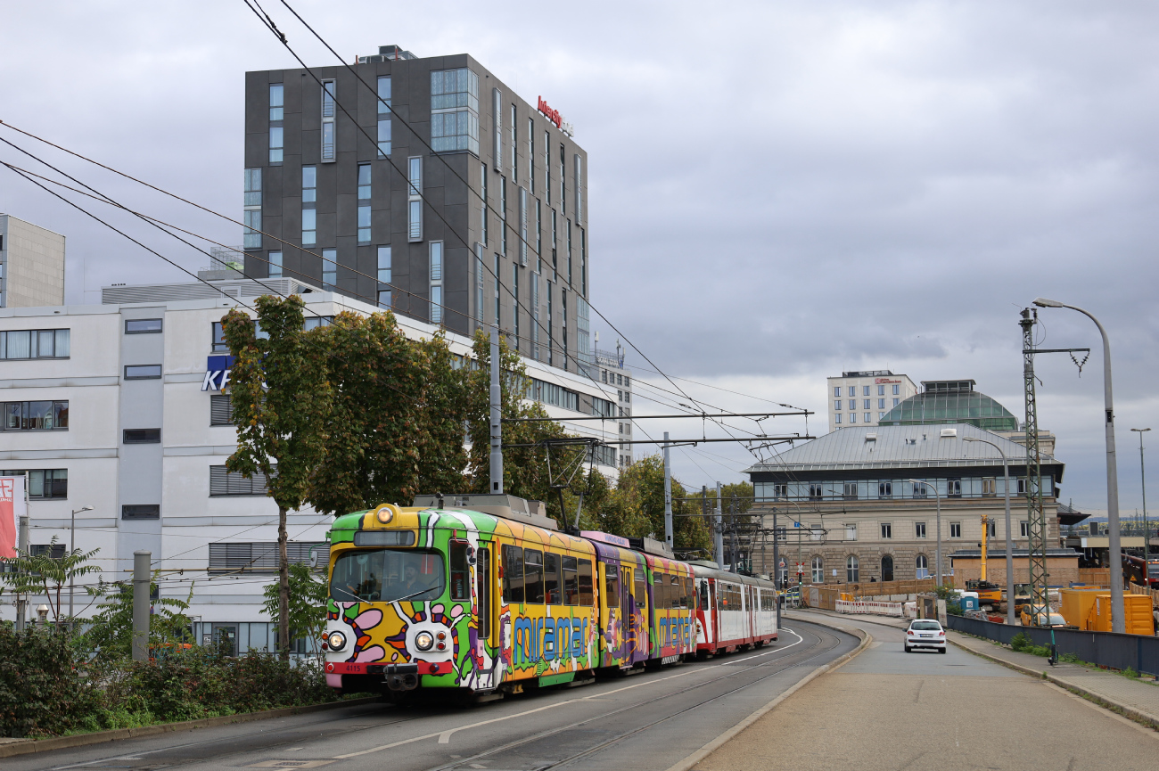 Rhein-Neckar, Duewag GT8K Br. 4115