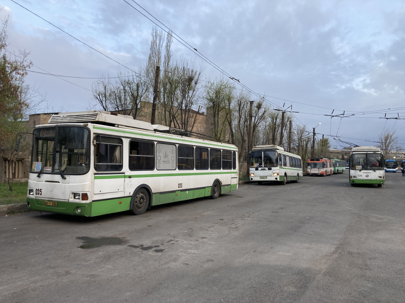 Ереван, ЛиАЗ-5280 (ВЗТМ) № 035; Ереван, ЛиАЗ-5280 (ВЗТМ) № 036