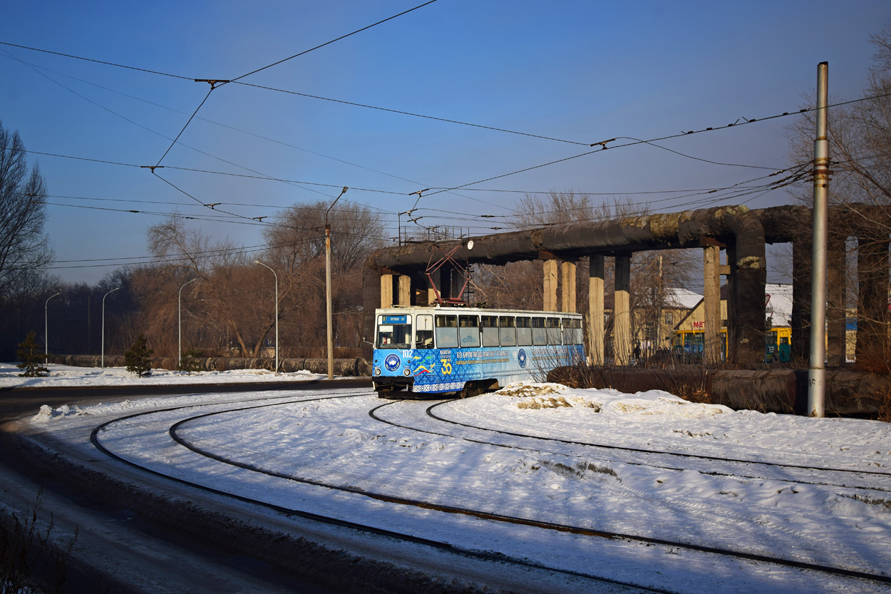 Павлодар, 71-605 (КТМ-5М3) № 102