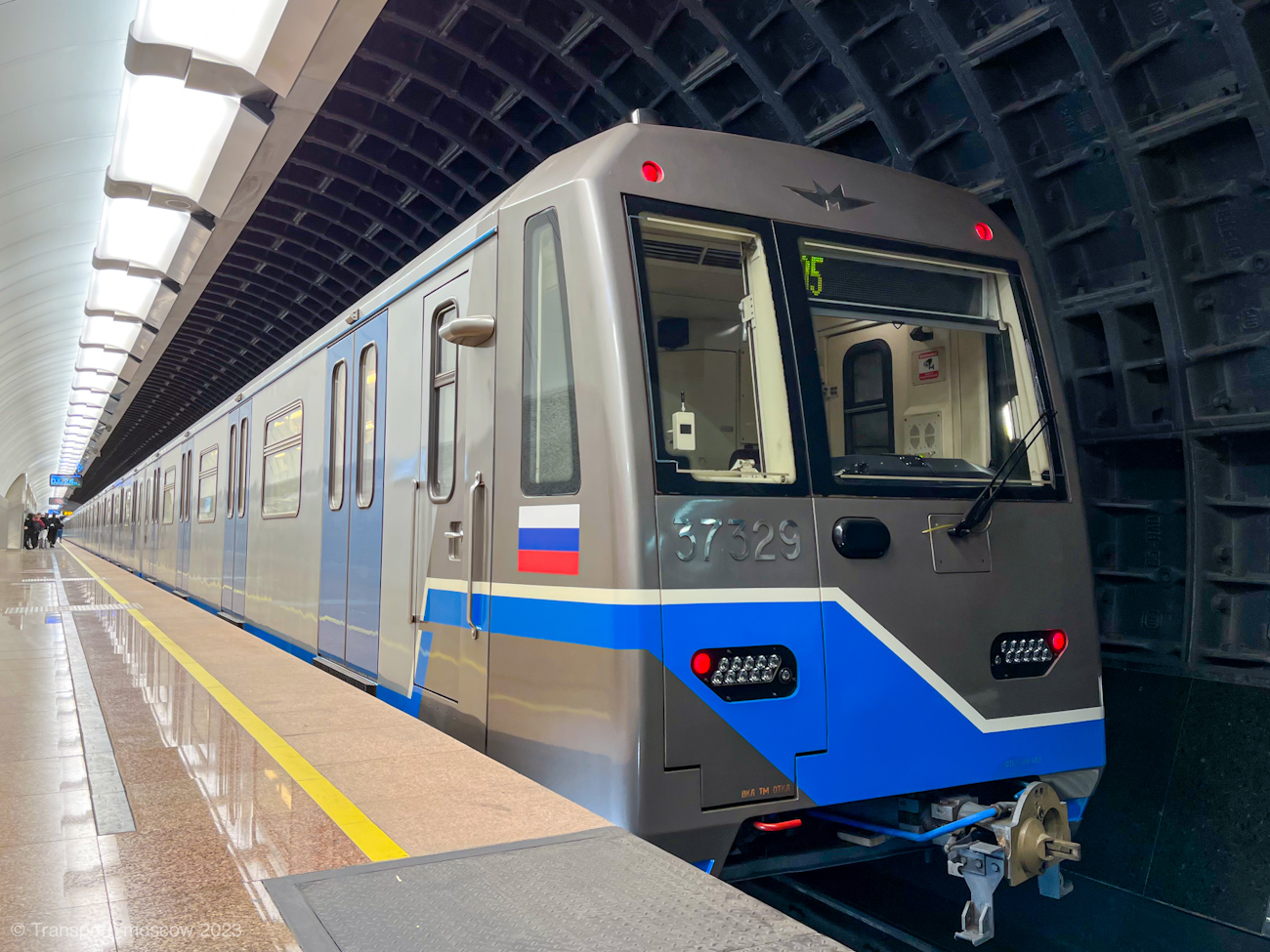 Moscow, 81-760 # 37329; Moscow — 88 year Moscow metro anniversary Parade and exhibition of metro cars on 13/05/2023 — 16/05/2023