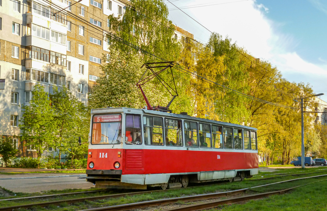 Ярославль, 71-605 (КТМ-5М3) № 114