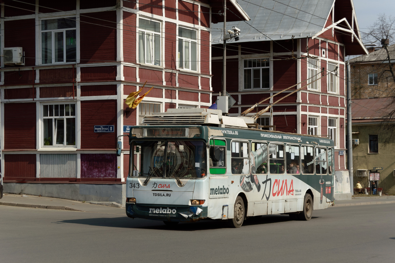 Петрозаводск, ЛиАЗ-5280 (ВЗТМ) № 343