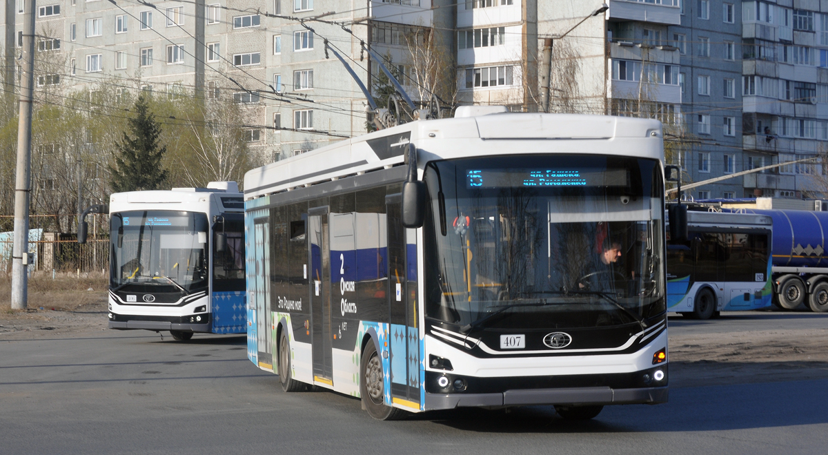 Омск, ПКТС-6281.00 «Адмирал» № 407 Омск, ПКТС-6281.00 «Адмирал» № 407