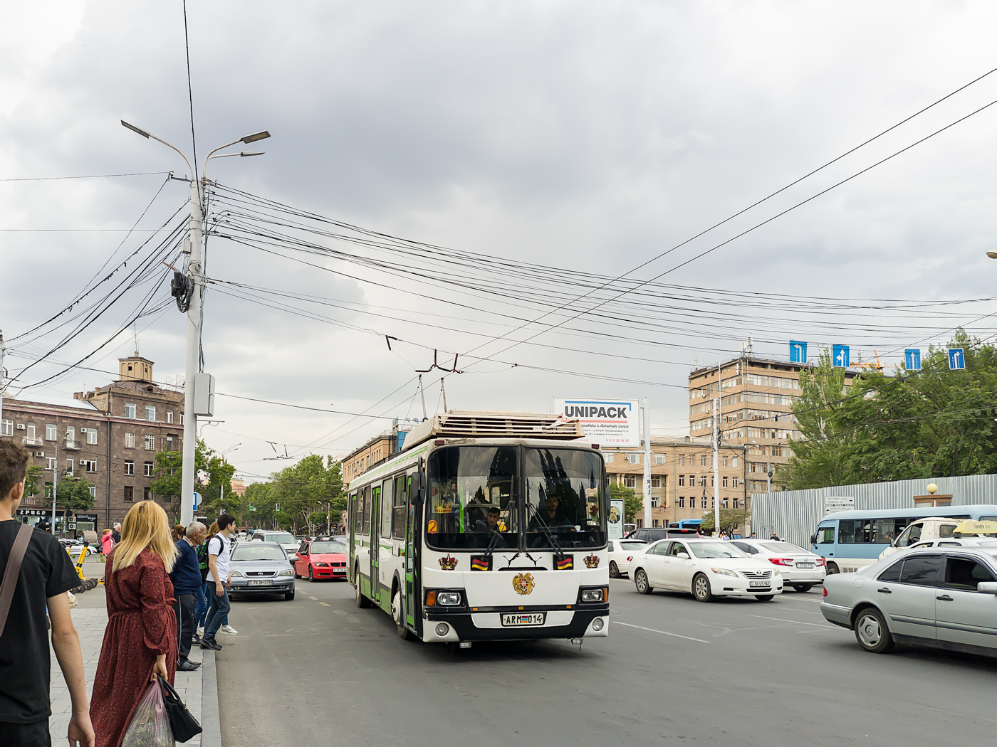 Ереван, ЛиАЗ-5280 (ВЗТМ) № 014