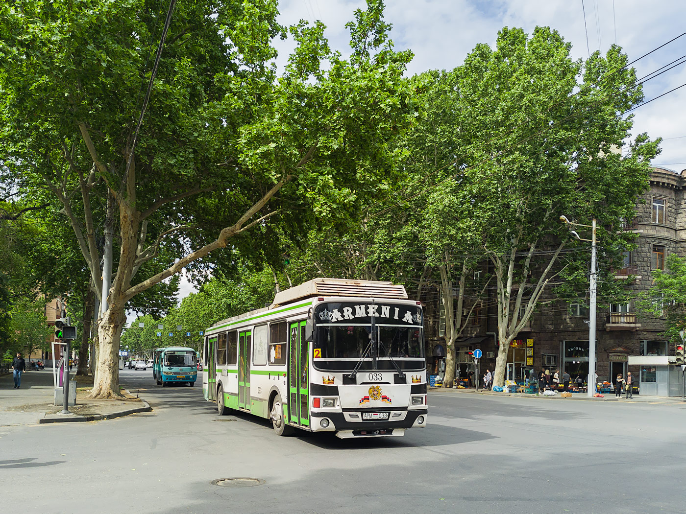 Ереван, ЛиАЗ-5280 (ВЗТМ) № 033