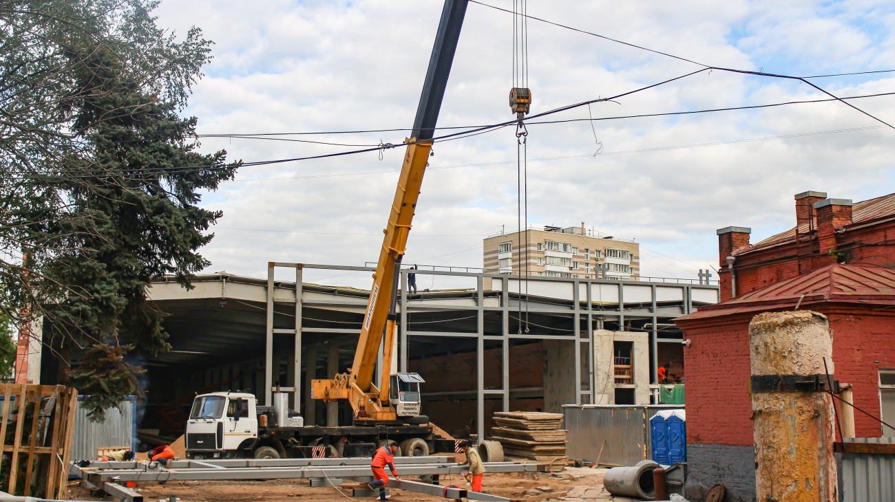 Москва — Реконструкция трамвайного депо имени П.Л. Апакова Москва — Реконструкция трамвайного депо имени П.Л. Апакова