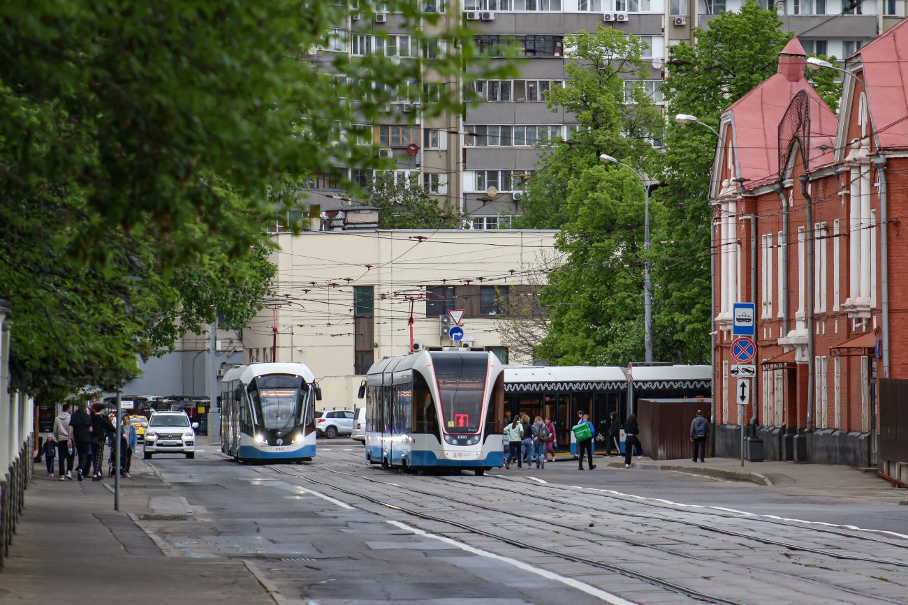 Москва — Трамвайные линии: ЦАО