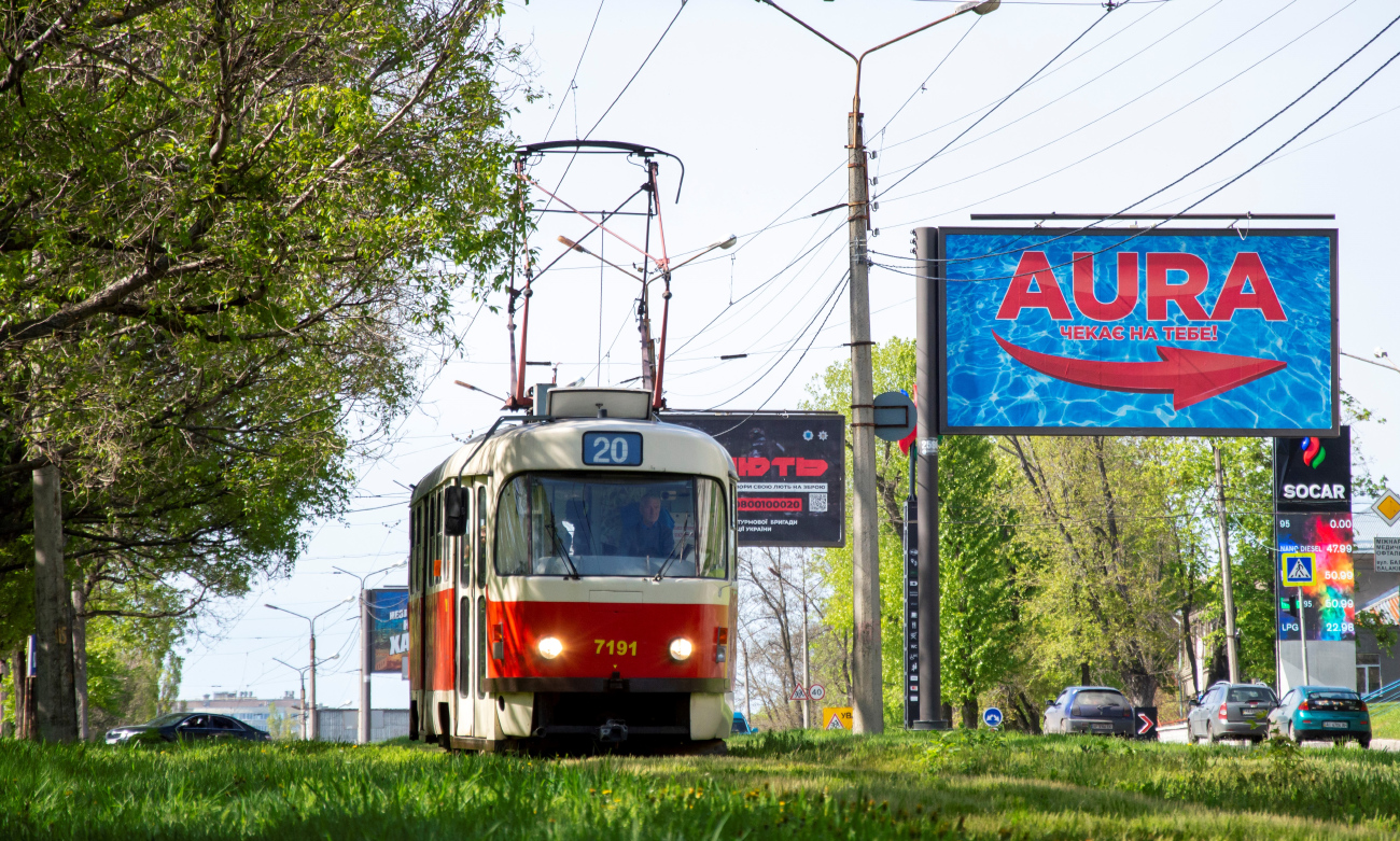 Харьков, Tatra T3SUCS № 7191
