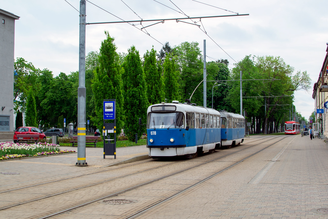 Daugavpils, Tatra T3DC1 # 078 Daugavpils, Tatra T3DC1 # 078