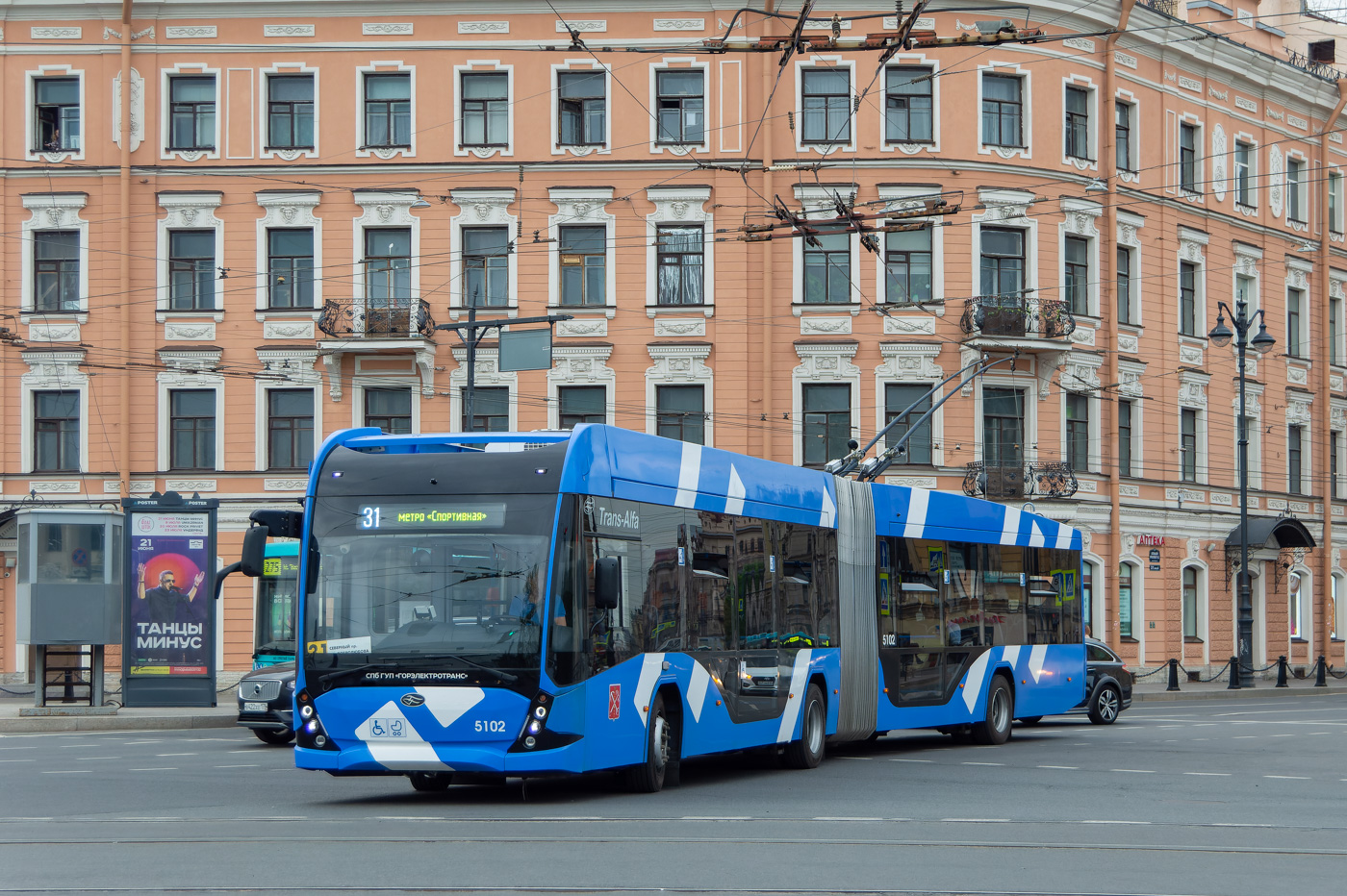 Санкт-Петербург, ВМЗ-6215.01 «Премьер» № 5102