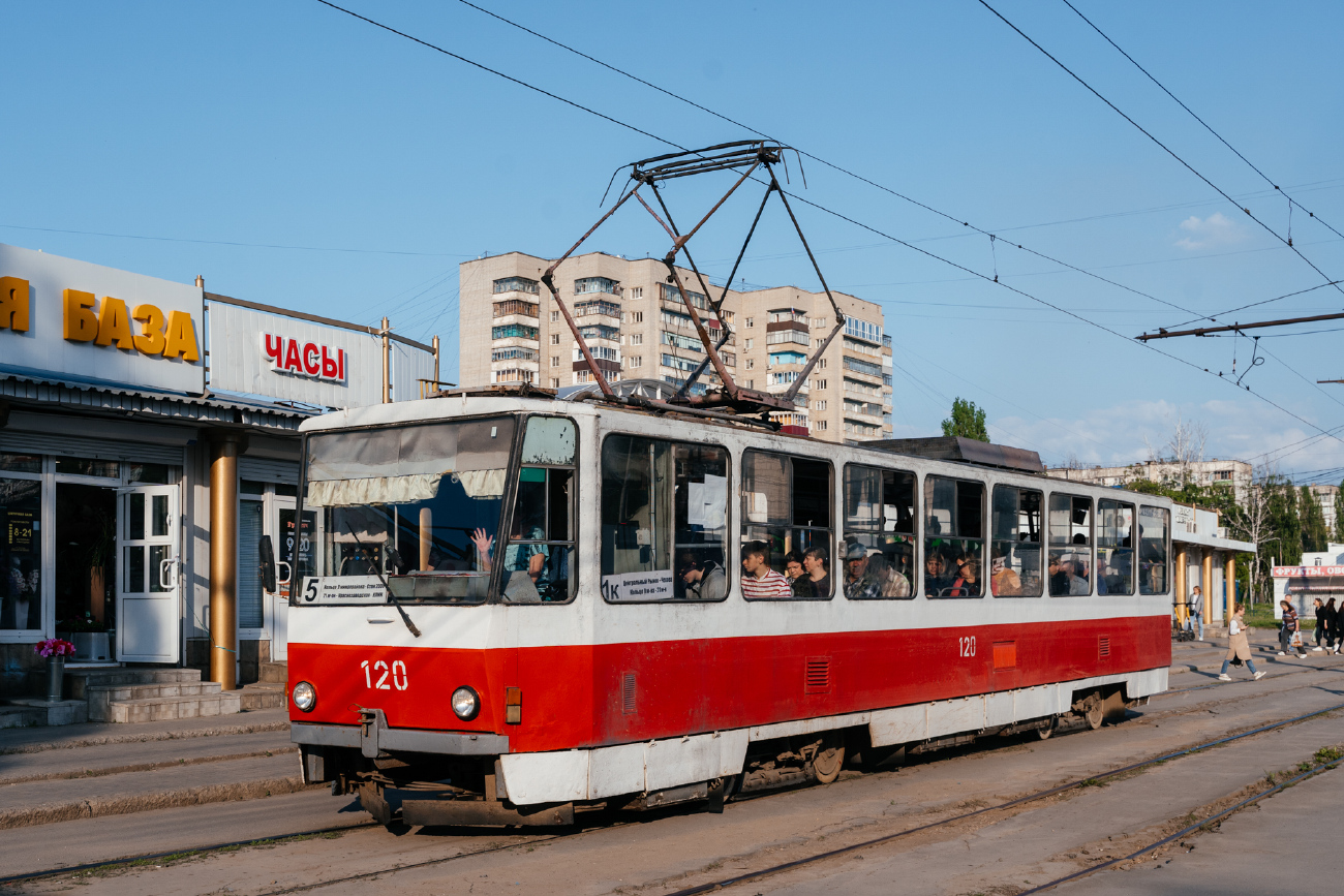 Липецк, Tatra T6B5SU № 120