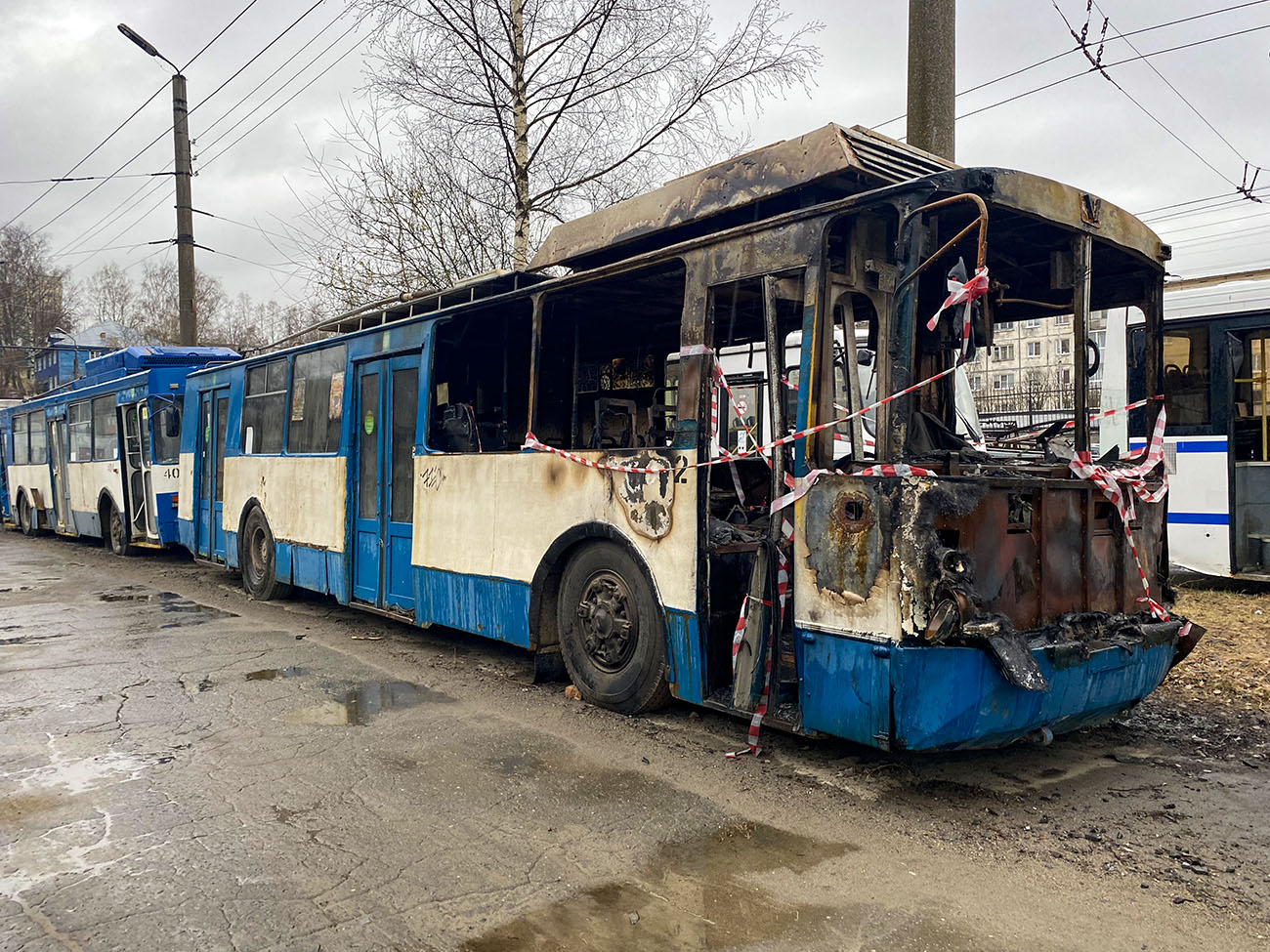 Петрозаводск, ВЗТМ-5284 № 332; Петрозаводск — Происшествия