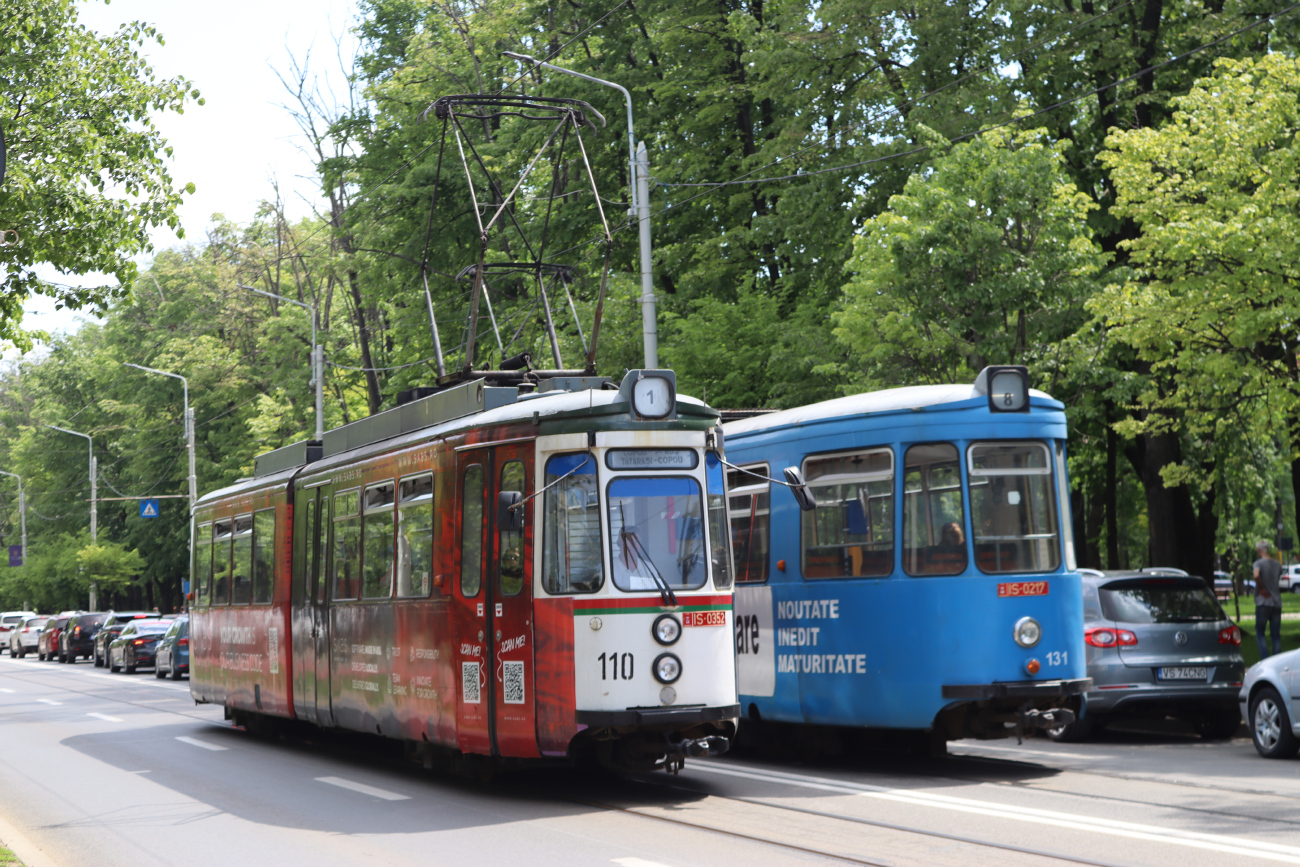 Яссы, Esslingen GT4 № 110; Яссы, Esslingen GT4 № 131