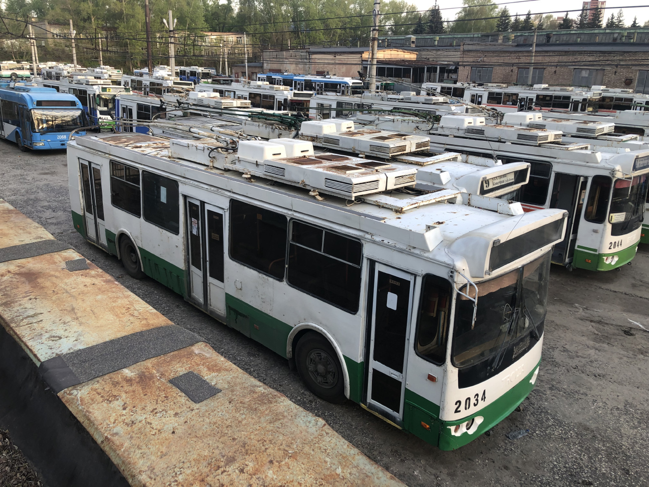 Пенза, ЗиУ-682Г-016.02 № 2034; Пенза, ЗиУ-682Г-016.02 № 1449; Пенза, ЗиУ-682Г-016.02 № 2038; Пенза, ЗиУ-682Г-016.02 № 2048; Пенза, ВЗТМ-5284 № 1433