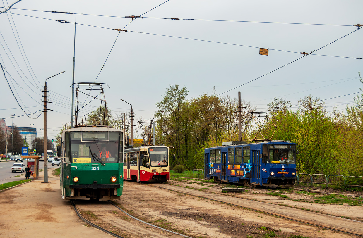 Тула, Tatra T6B5SU № 334; Тула, Tatra T6B5SU № 56