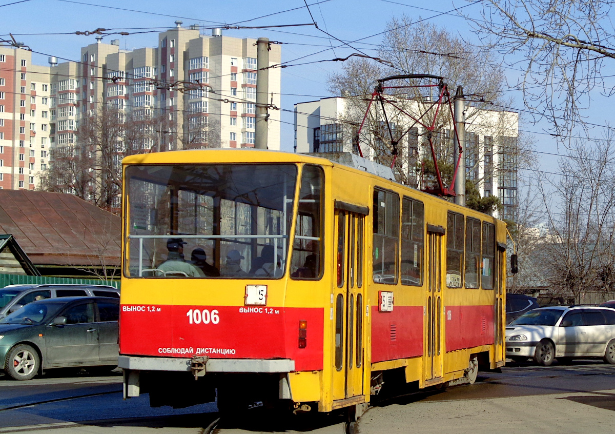 Барнаул, Tatra T6B5SU № 1006