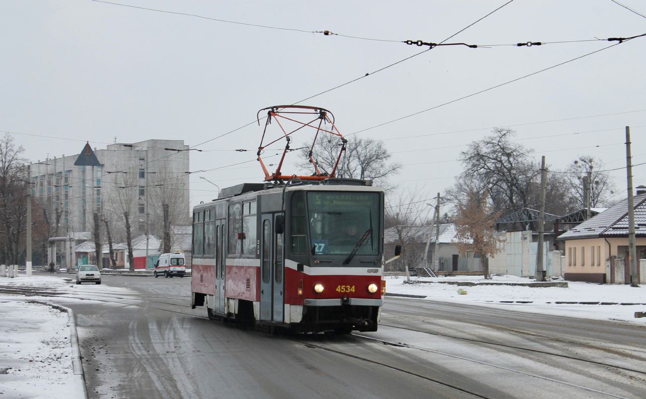 Харьков, Tatra T6A5 № 4534