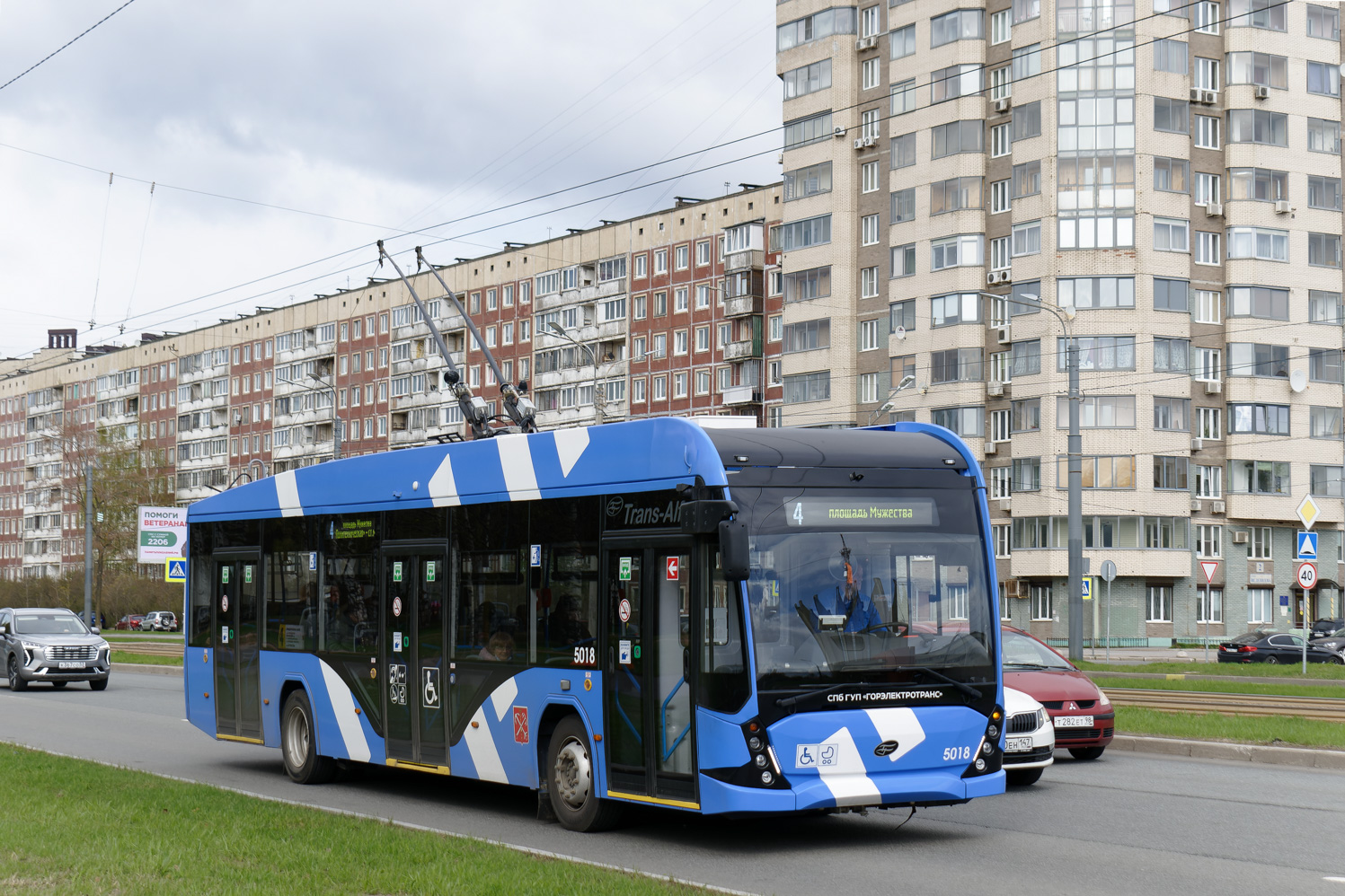 Санкт-Петербург, ВМЗ-5298.01 «Авангард» № 5018
