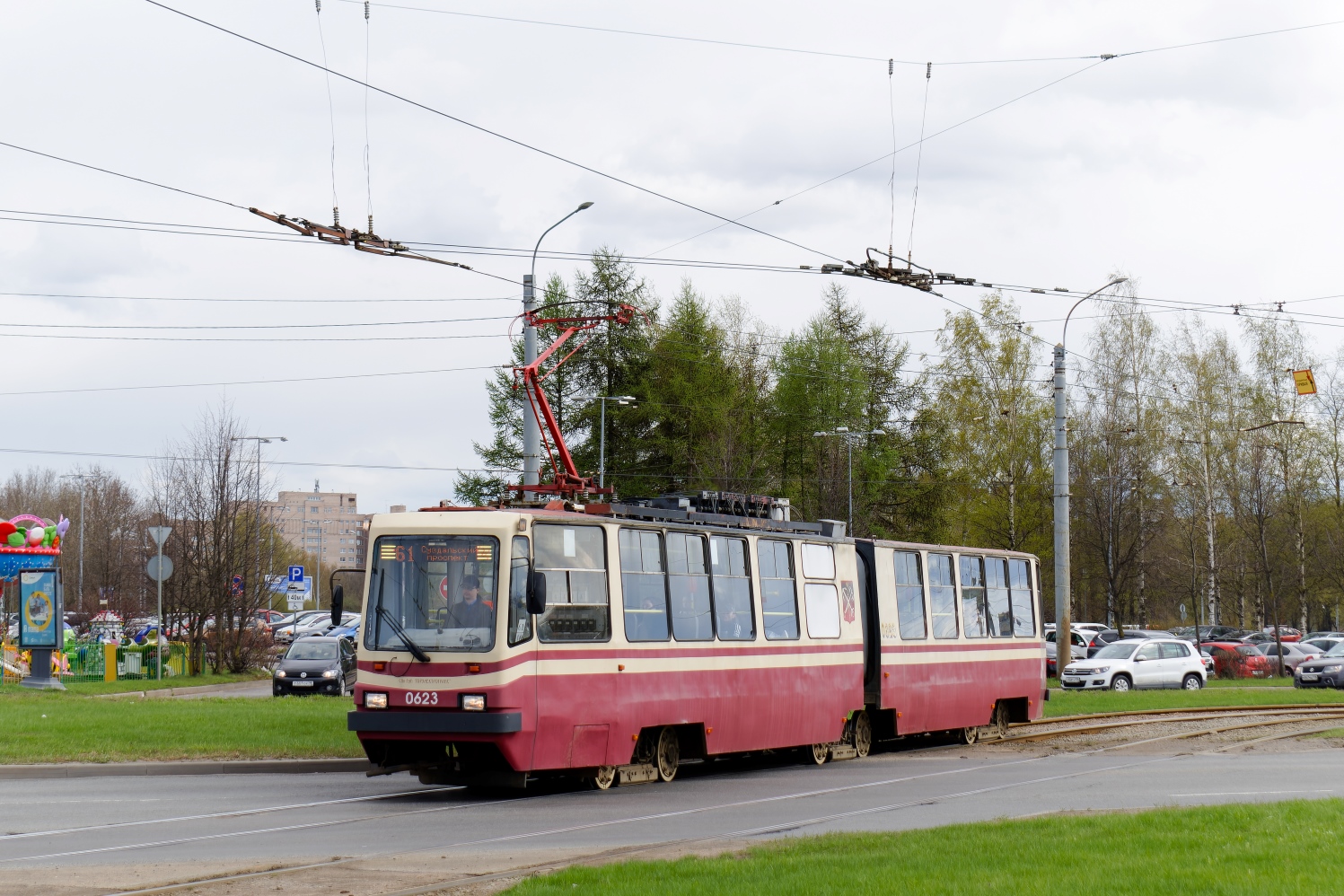Санкт-Петербург, ЛВС-86К № 0623