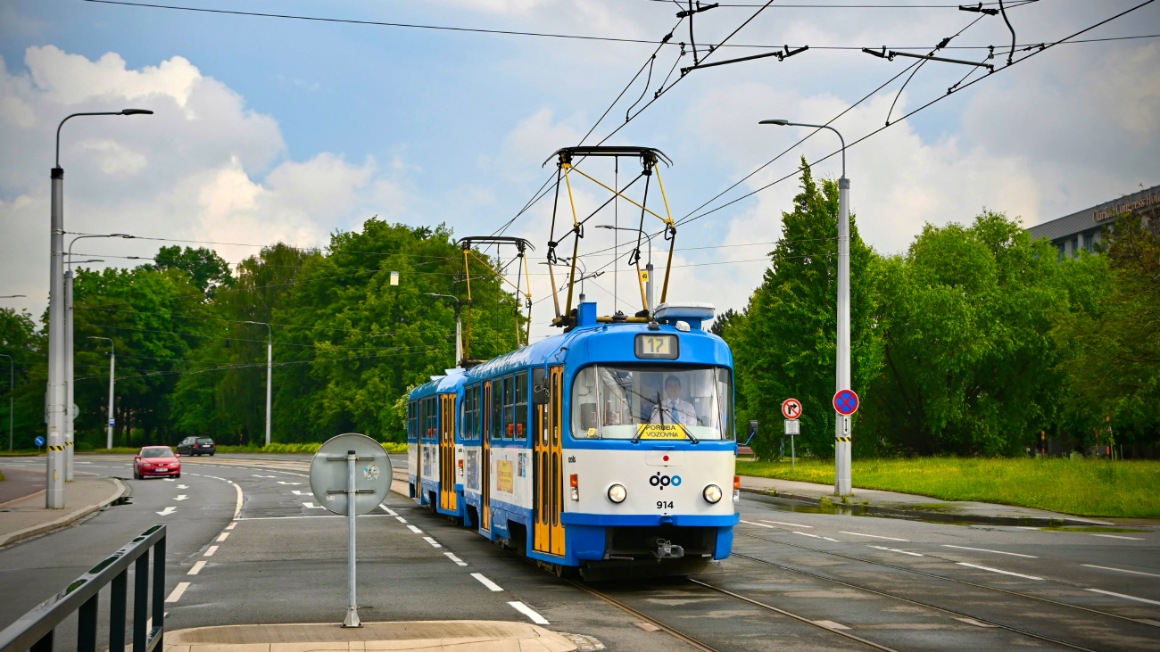Острава, Tatra T3SUCS № 914