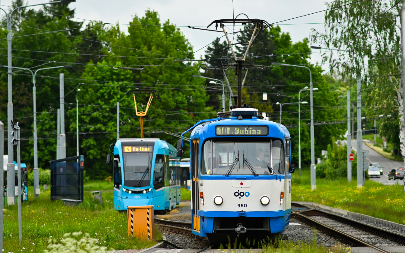 Острава, Tatra T3R.P № 960