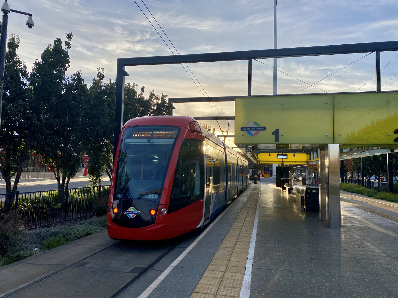 Аделаида, Alstom Citadis 302 № 209