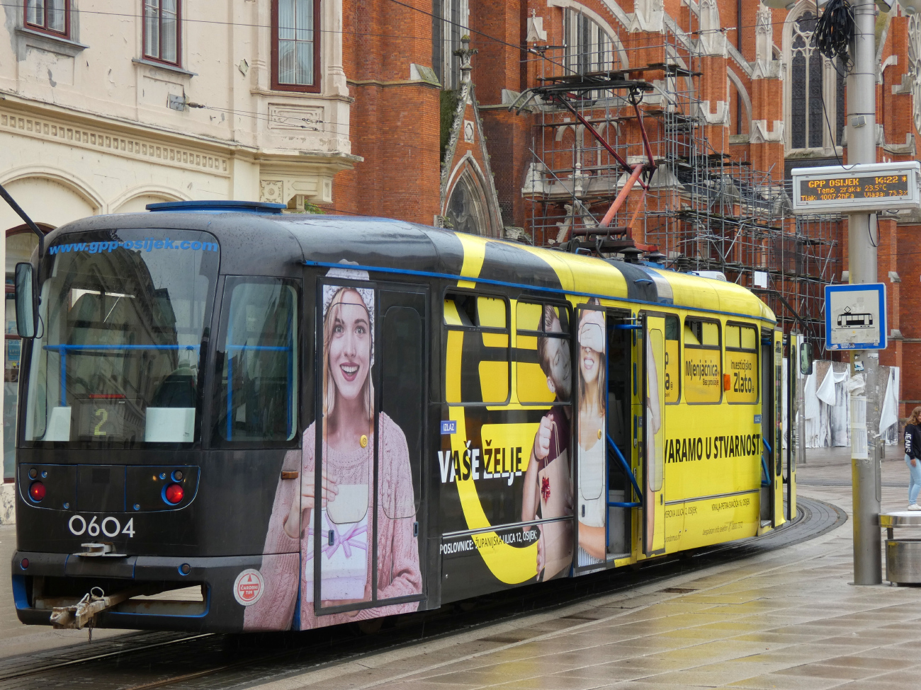 Осиек, Tatra T3PV.O № 0604