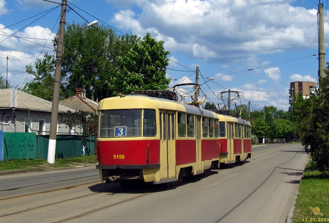 Харьков, Tatra T3A № 5156