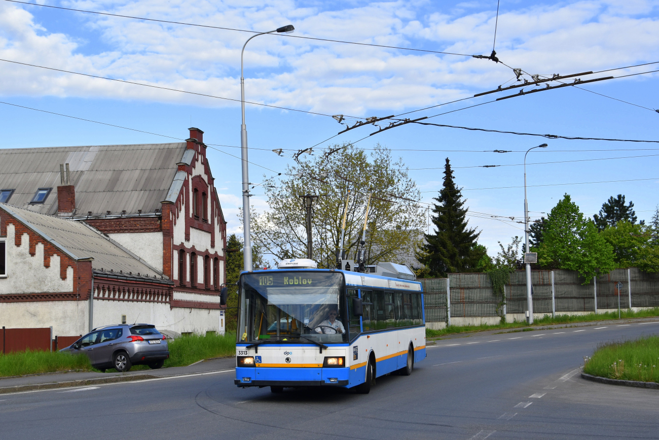 Острава, Škoda 21Tr № 3313