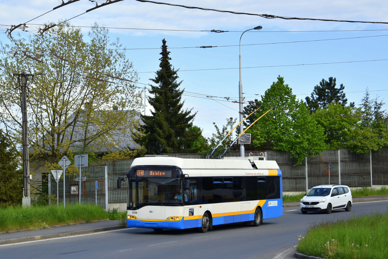 Острава, Solaris Trollino II 12 AC № 3729